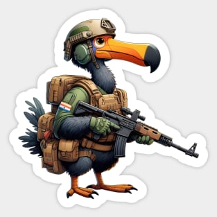 Tactical Dodo Bird Sticker